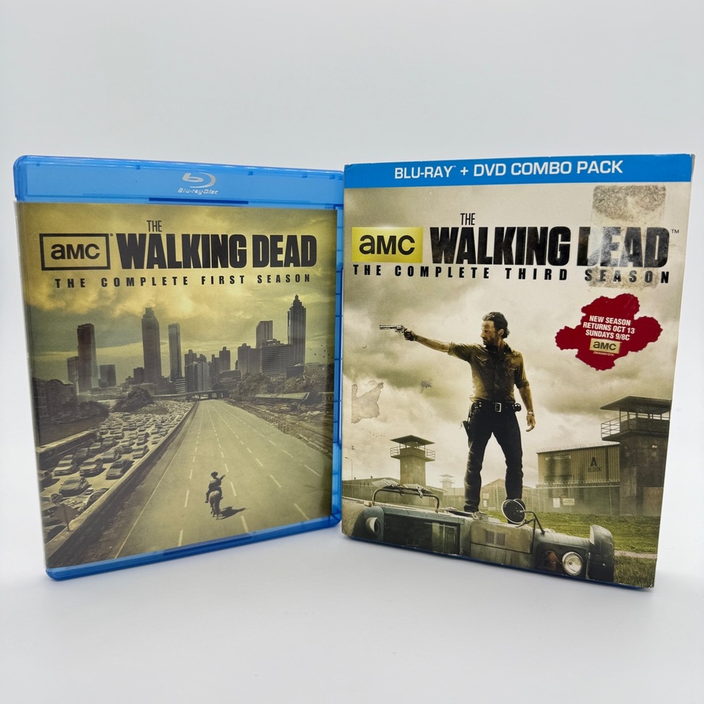 The Walking Dead AMC Series Blu-ray Combo Pack Season 1 and Season 3